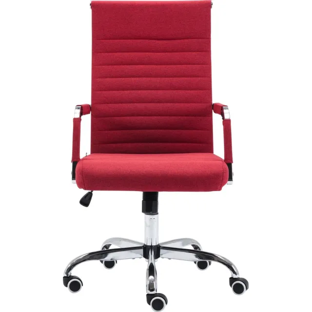 CLP Amadora Bureaustoel - Ergonomisch - Voor volwassenen - rood Stof