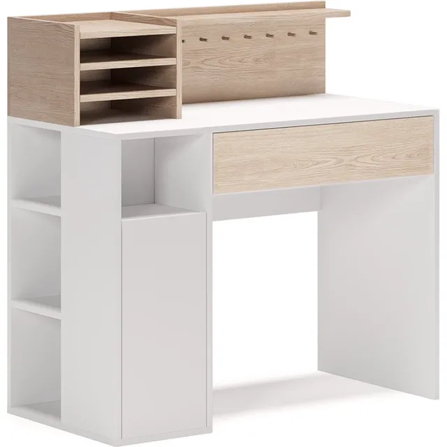 Vicco Bureau – 100 x 50 cm Wit/Sonoma