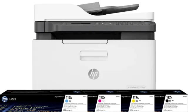 Hp Color Laser MFP 179fnw + 1 extra set toners