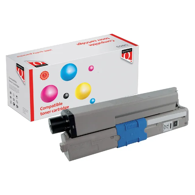 Quantore Toner Quantore alternatief tbv Oki 44973536 zwart