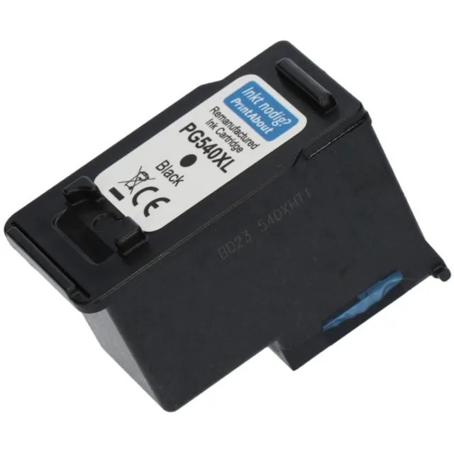 PrintAbout huismerk Inktcartridge PG-540 Zwart geschikt voor Canon