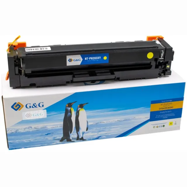 G&G 14970 tonercartridge 1 stuk(s) Compatibel Geel