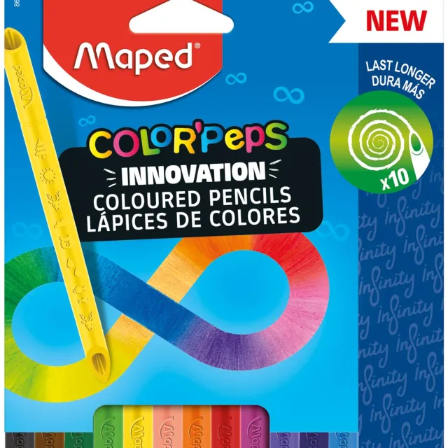 Maped Color'Peps Infinity kleurpotlood, 12 potloden