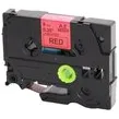 Brother Huismerk Brother TZe-421 Labeltape 9mm Zwart op Rood