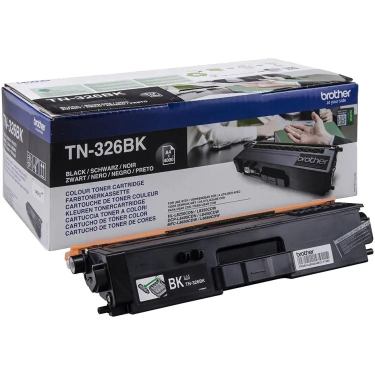 Brother TN-326BK tonercartridge zwart