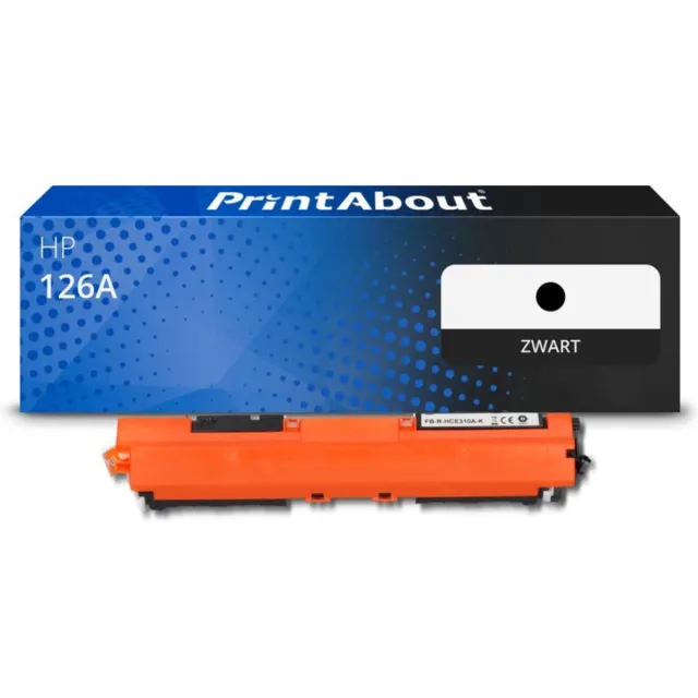 PrintAbout HP 126A (CE310A) toner zwart