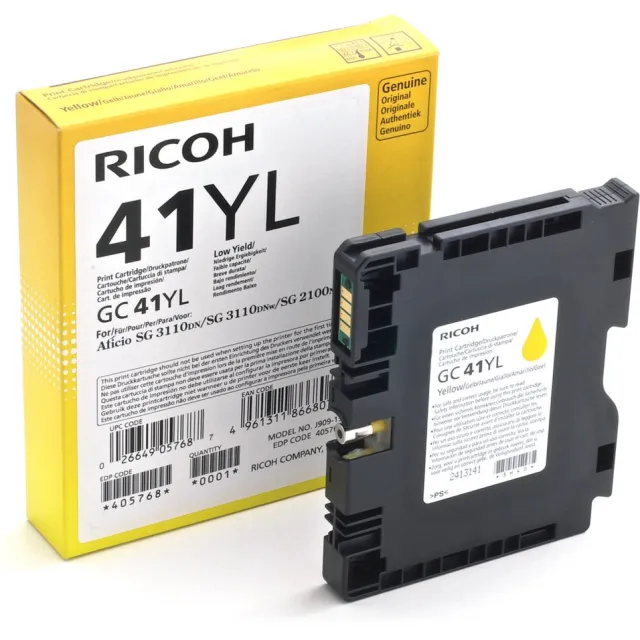 Ricoh Toner Ricoh 405768 Yellow Geel