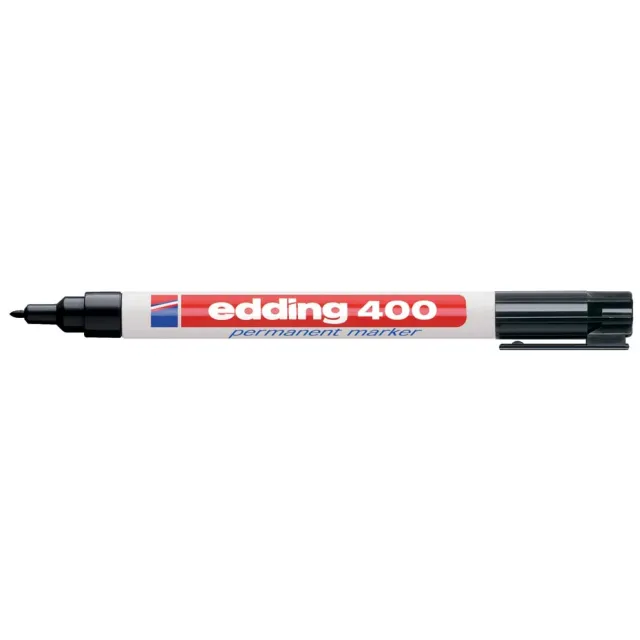 Edding Viltstift edding 400 rond 1mm zwart