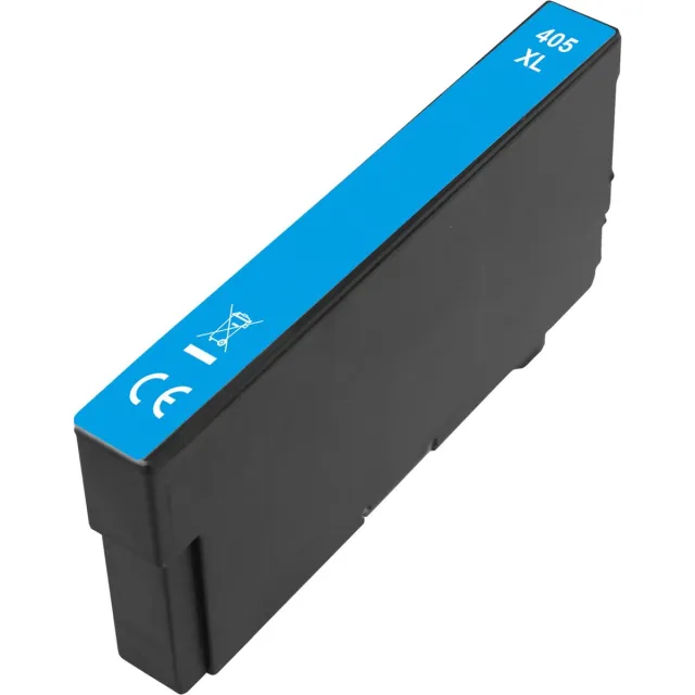InktDL Huismerk geschikt voor Epson 405XL inktcartridge Cyaan - WF-7830DTWF - WF-7840DTWF - WF-3820DWF - WF-4820DWF - WF-4830DTWF