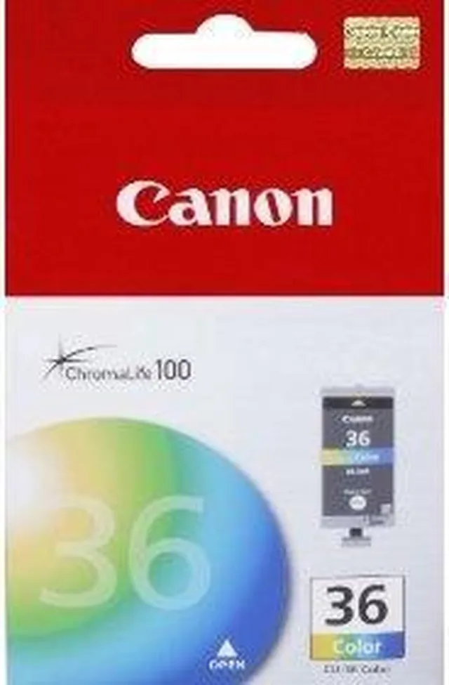 Canon CLI-36 Colored Ink Cartridge inktcartridge 1 stuk(s) Origineel Cyaan, Magenta, Geel Multi Colour