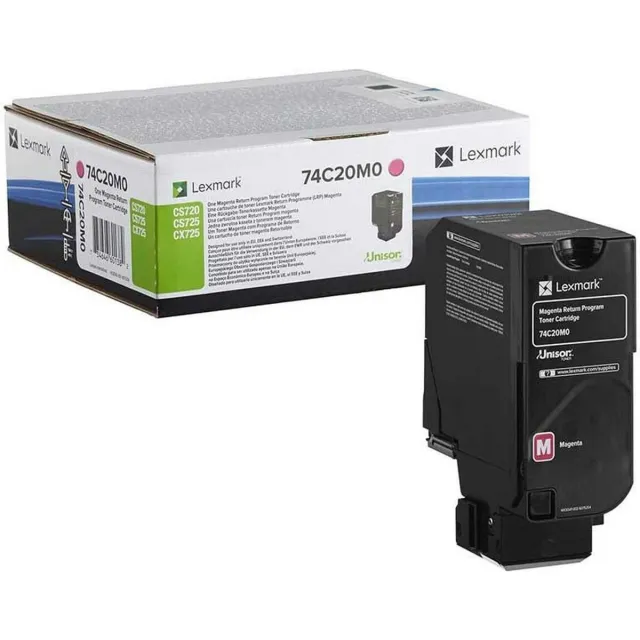 Toner Lexmark 74C20M0 Magenta