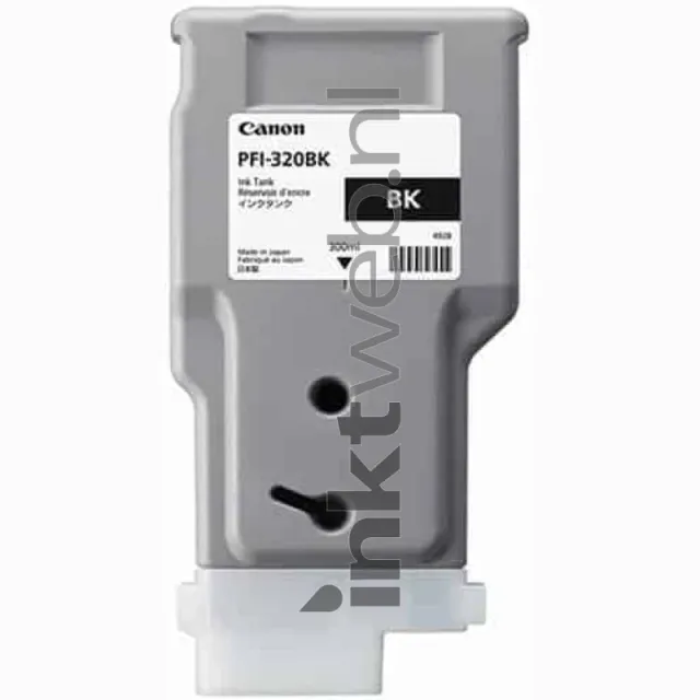 Canon PFI-320BK inktcartridge zwart, foto 2