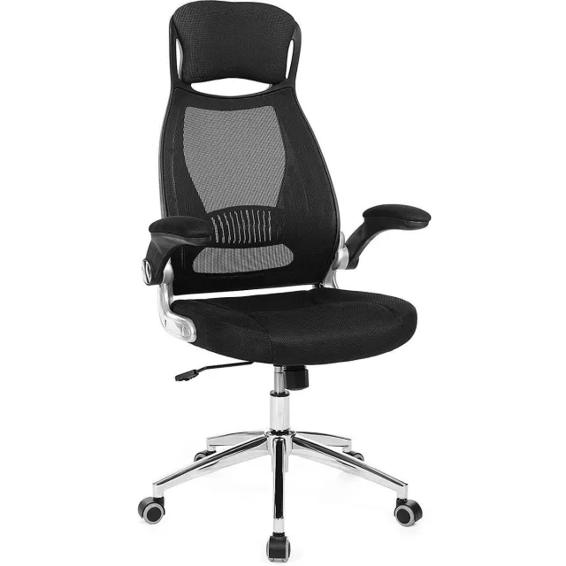 Nancy's Bureaustoel Zwart - Bureaustoelen - Bureaustoelen Voor Volwassenen