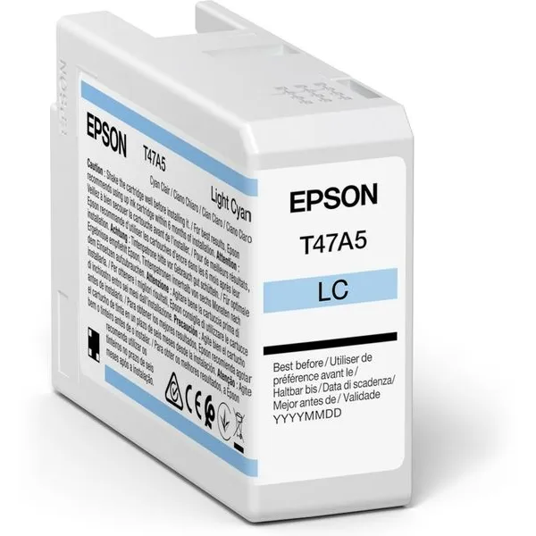 Epson T47A5 Inktcartridge Licht-cyaan Light Cyan