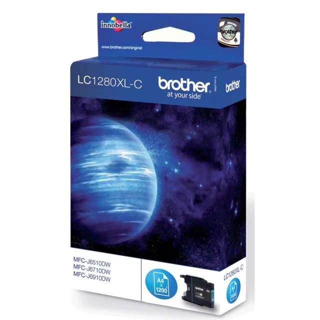 Brother LC-1280XL inktcartridge cyaan