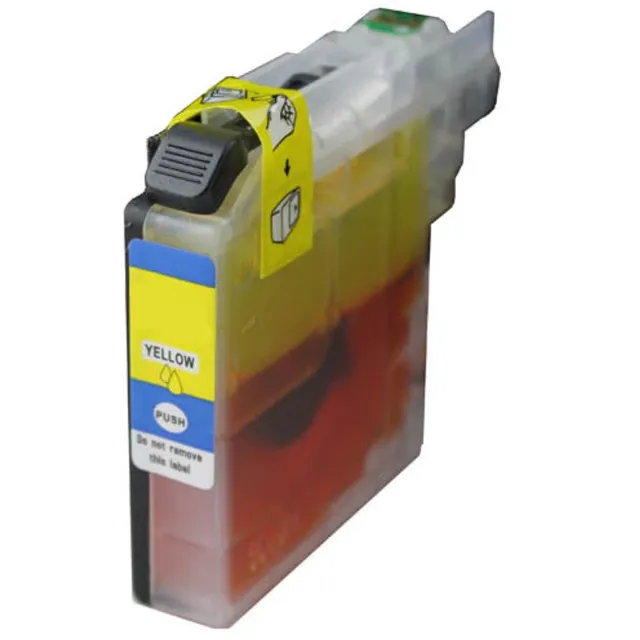 Inktkenners Inktcartridges Geschikt voor Brother LC225 / LC227 | 1x Geel Geschikt voor DCP-J4120DW - MFC-J4420DW - MFC-J4425DW - MFC-J4620DW - MFC-J4625DW