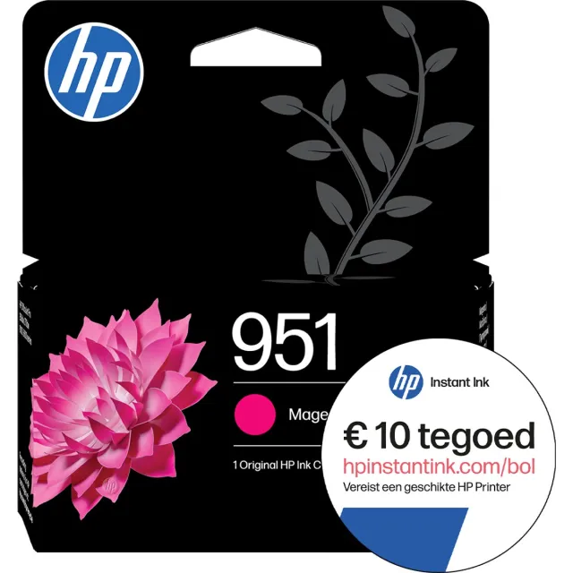 HP 951 - Inktcartridge Magenta + Instant Ink tegoed
