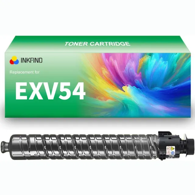 INKFIND EXV54 Zwart tonercartridge compatibel met Canon C-EXV54 EXV54 Zwart geschikt voor Canon imageRUNNER C3025i C3125i - 1-pack Zwart Zwart x 1