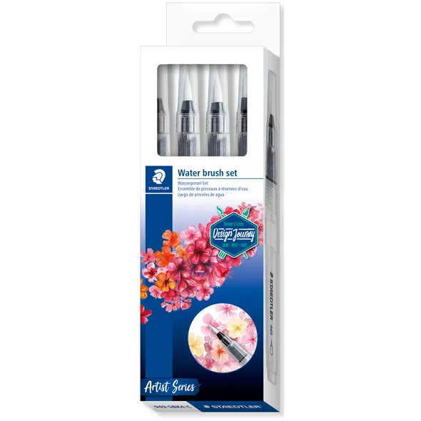 Waterbrushstift Staedtler set à 4 breedtes