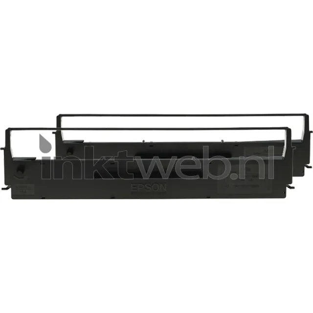 Epson LX-300 (II), LX-350 inktlint 2 pack zwart (Origineel)