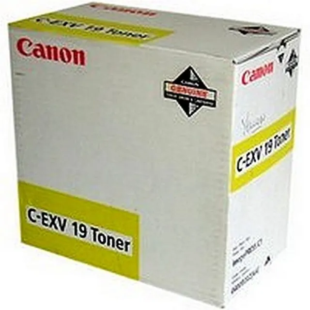 Canon CEXV-19 Tonercartridge - Geel