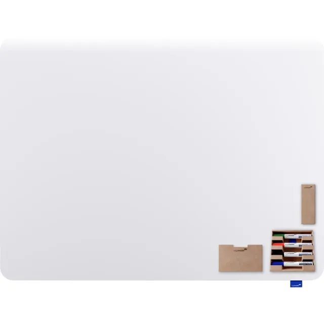 Legamaster magnetisch randloos whiteboard Essence, ft 90 x 119,5 cm