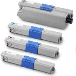 Oki Huismerk OKI C530 (44469722-44469804) Toners Multipack (zwart + 3 kleuren) Hoge Capaciteit