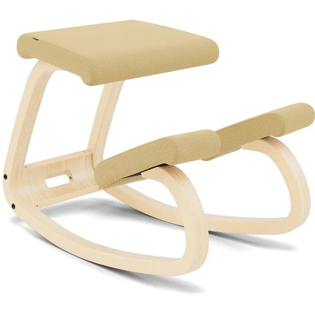 Varier Stokke Variable balans kniestoel Geel/Naturel Tonal