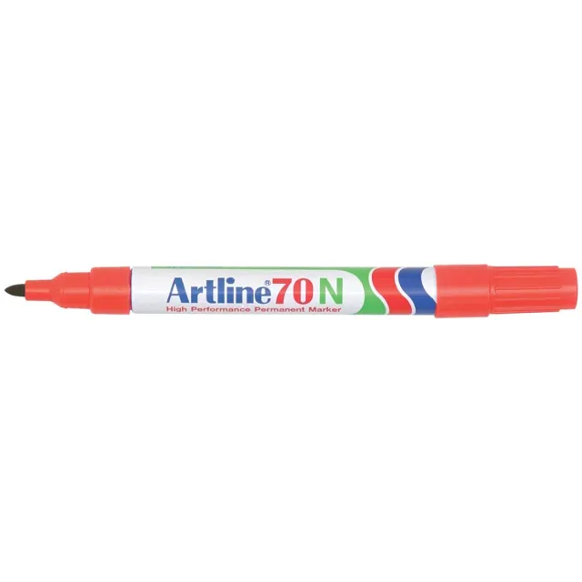 Permanent marker Artline 70N rood