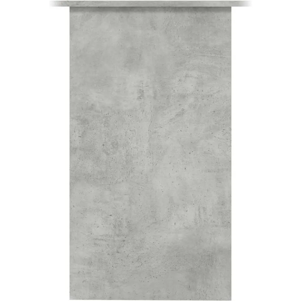 vidaXL Bureau 90x50x74 cm bewerkt hout betongrijs grijs, foto 4