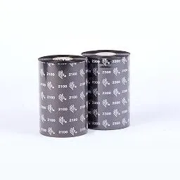 Zebra Ribbon Wax 2300 102mm per rol Zwart