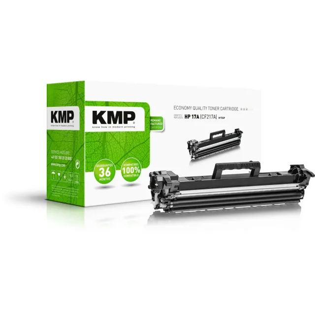 KMP Toner vervangt HP 17A, CF217A Compatibel Zwart 1600 bladzijden 2541,4000