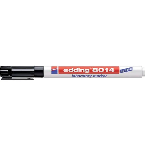 Edding Viltstift edding 8014 laboratorium rond 1mm zwart