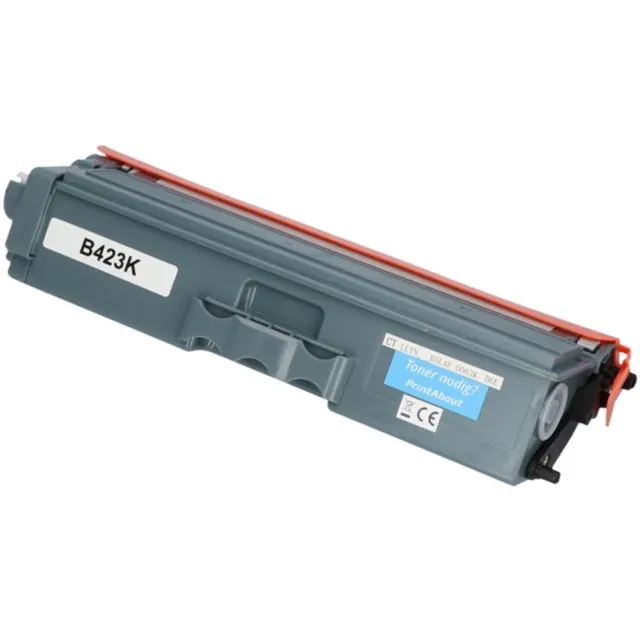 PrintAbout huismerk Toner TN-423BK Zwart Hoge capaciteit geschikt voor Brother