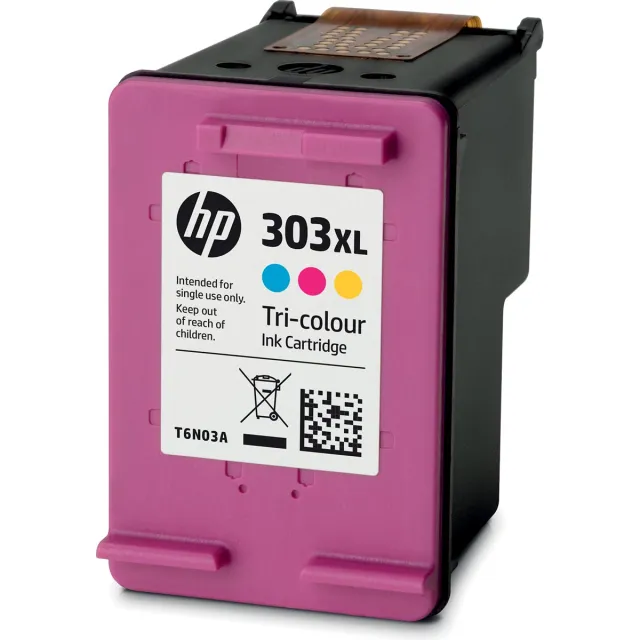 Hp inktcartridge 303XL, 415 pagina's, OEM T6N03AE, 3 kleuren