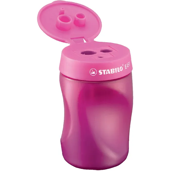 Puntenslijper STABILO Easy 4501 3 in 1 linkshandig roze