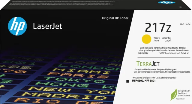 HP 217Z - Tonercartridge - Origineel - Ultra Hoge Capaciteit - Geel