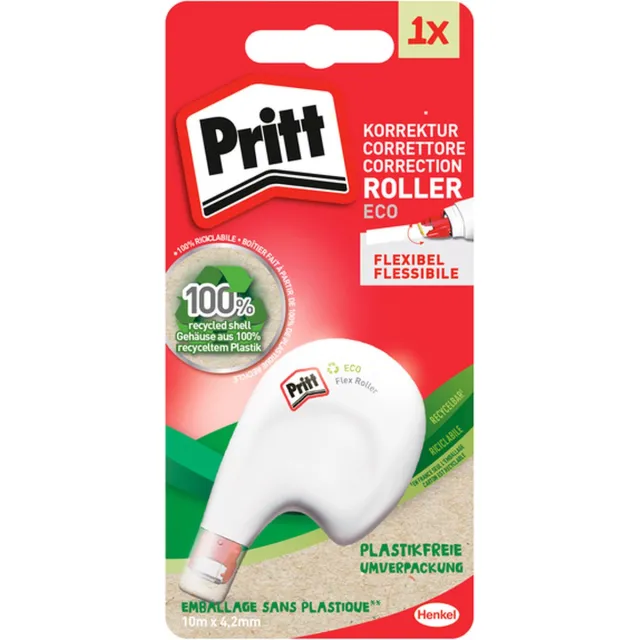 Pritt Correctietape pritt eco flex 4.2mmx10m blister | 5 stuks Wit