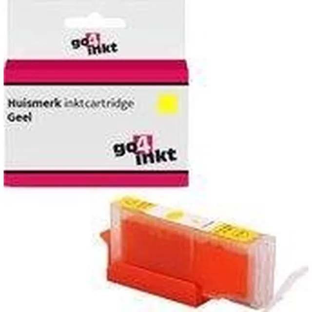 Go4inkt compatible met Canon CLI-8 y inkt cartridge geel Yellow