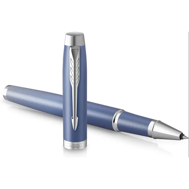 Parker IM Rituals roller, blauw CT, fijn, giftbox