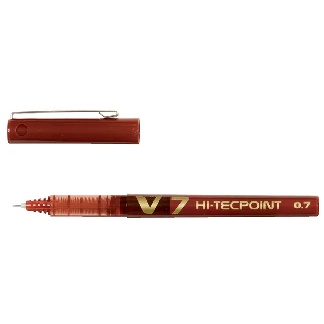 Pilot Rollerpen PILOT Hi-Tecpoint V7 medium rood