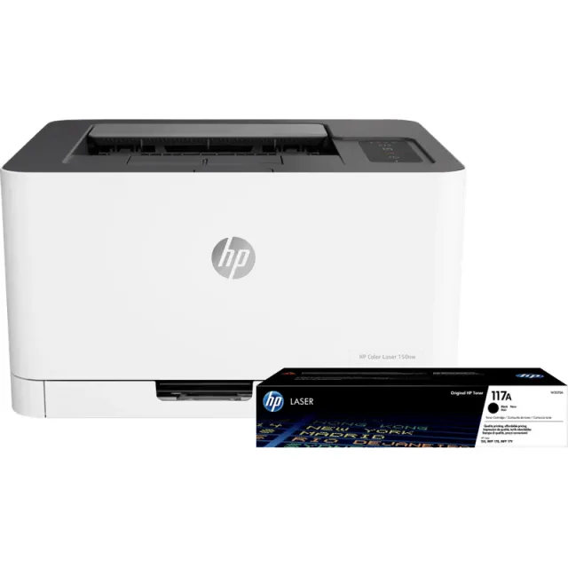 Hp Color Laser MFP 150nw + 1 extra zwarte toner