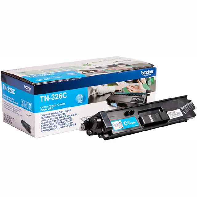 Brother TN-326C tonercartridge cyaan high capacity 3.500 pagina's 1-pack