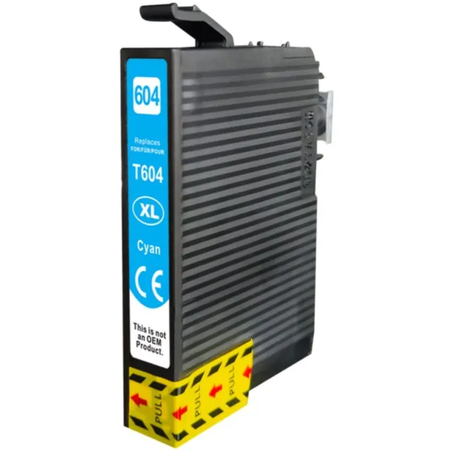 Inktkenners Inktcartridge Geschikt voor Epson 604 / 604XL - 1x Cyaan | Geschikt voor EPSON WorkForce WF-2910DWF - WF-2930DWF - WF-2935DWF - WF-2950DWF - XP-2200 - XP-2205 - XP-3200 - XP-3205 - XP-4200 - XP-4205