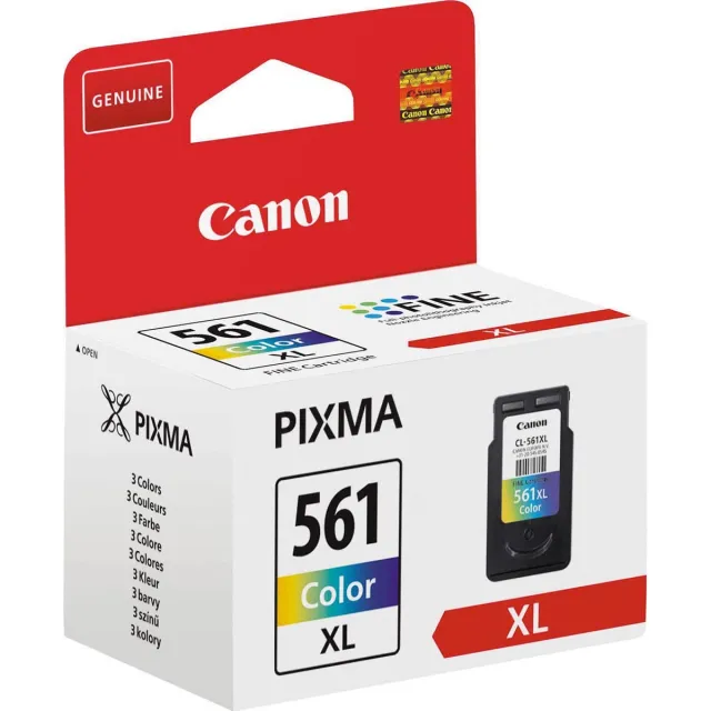 Canon inktcartridge CL-561XL, 300 pagina's, OEM 3730C001, 3 kleuren