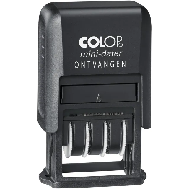 Colop mini-dater S160/L2 N, met datum en ONTVANGEN blauw