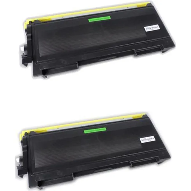 KATRIZ huismerk toner voor Brother TN2005 | Brother HL-2035 / HL-2035R / HL-2037 | (2stuks) Zwart