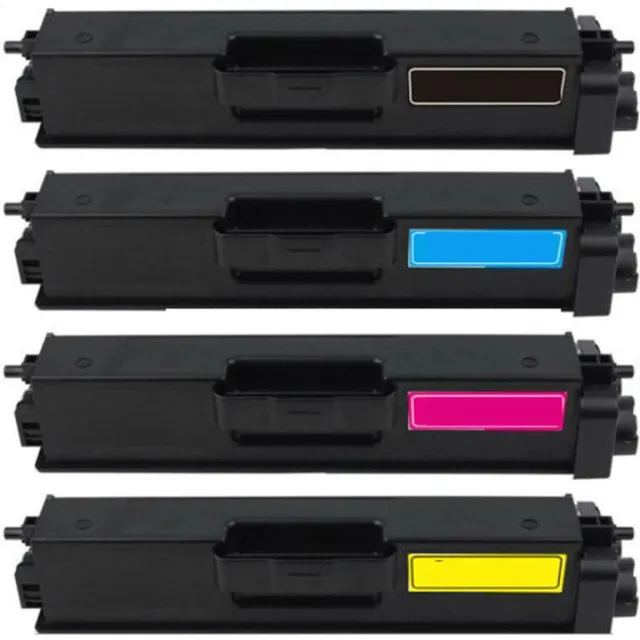 Inktkenners Toners Geschikt voor Brother TN-900 | Multipack van 4 stuks Geschikt voor Brother HL L9200CDWT, HL L9300CDWT, MFC L9500, MFC L9550 zwart, cyaan, magenta, geel