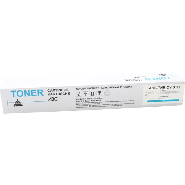 ABC huismerk toner geschikt voor Ricoh 842533 Cyan 28000 paginas IM-C4510 IM-C4510A IM-C5510 IM-C5510A IM-C6010