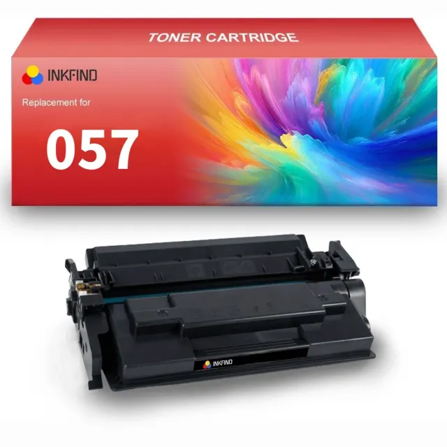 INKFIND 057 Tonercartridge compatibel met Canon 057 Cartridge 057 Toner cartridge- 1-pack Zwart Zwart x 1